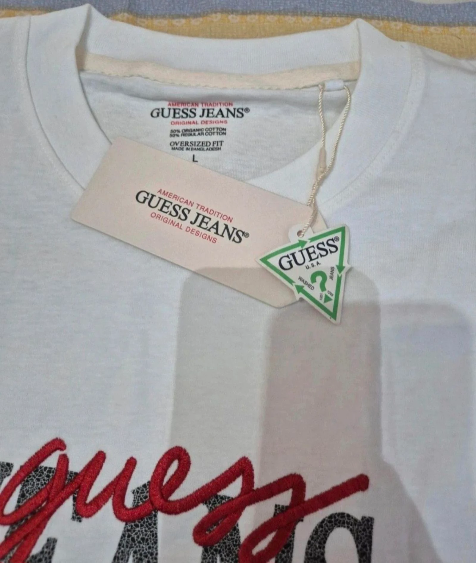 Short sleeve size L new with tag Guess Jeans T-shirt – photo 13